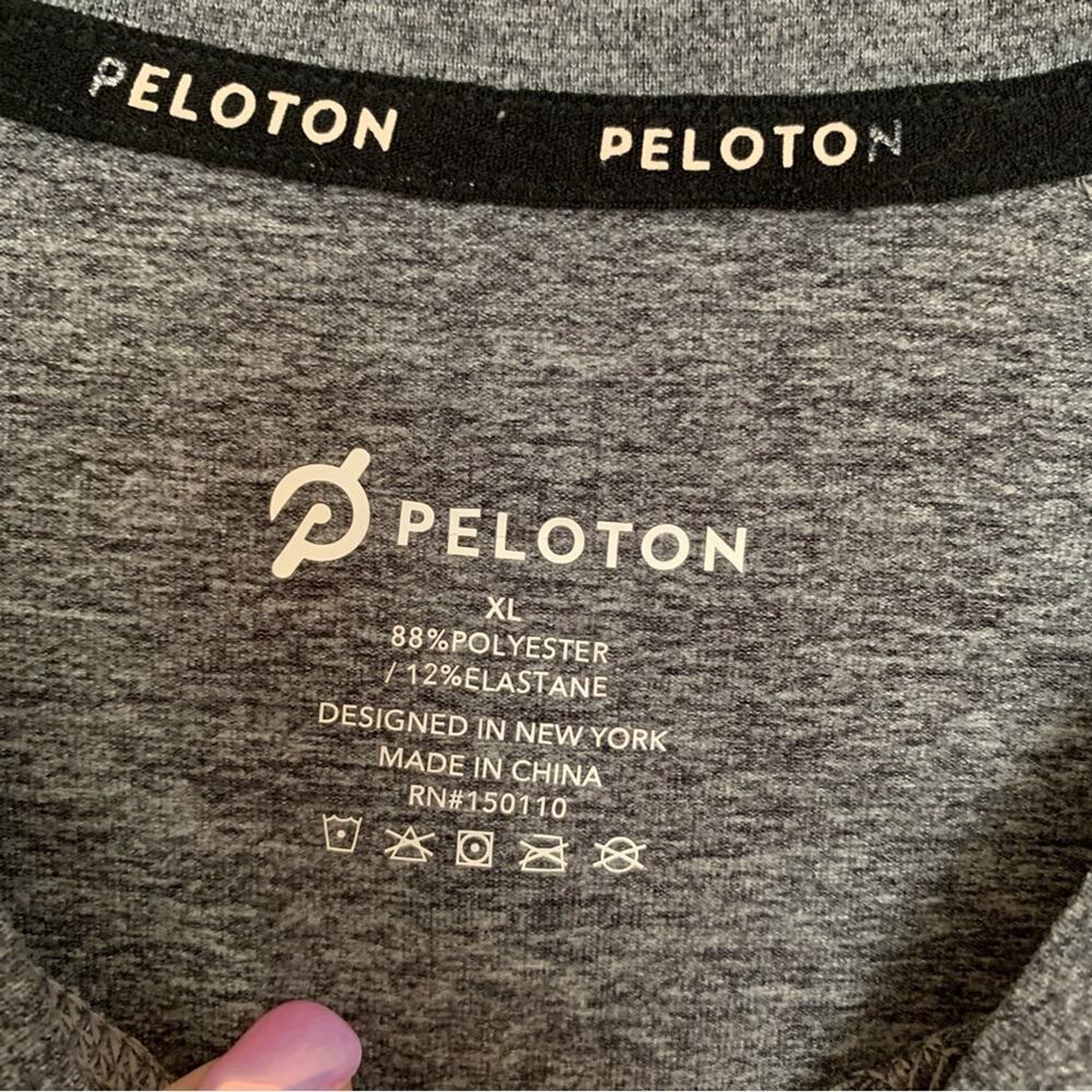 Peloton Men's Grey Dreamblend Crewneck L/S Pullover X Large NWOT - Picture 7 of 7